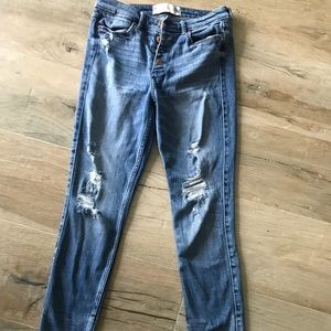 Abercrombie high waisted jeans